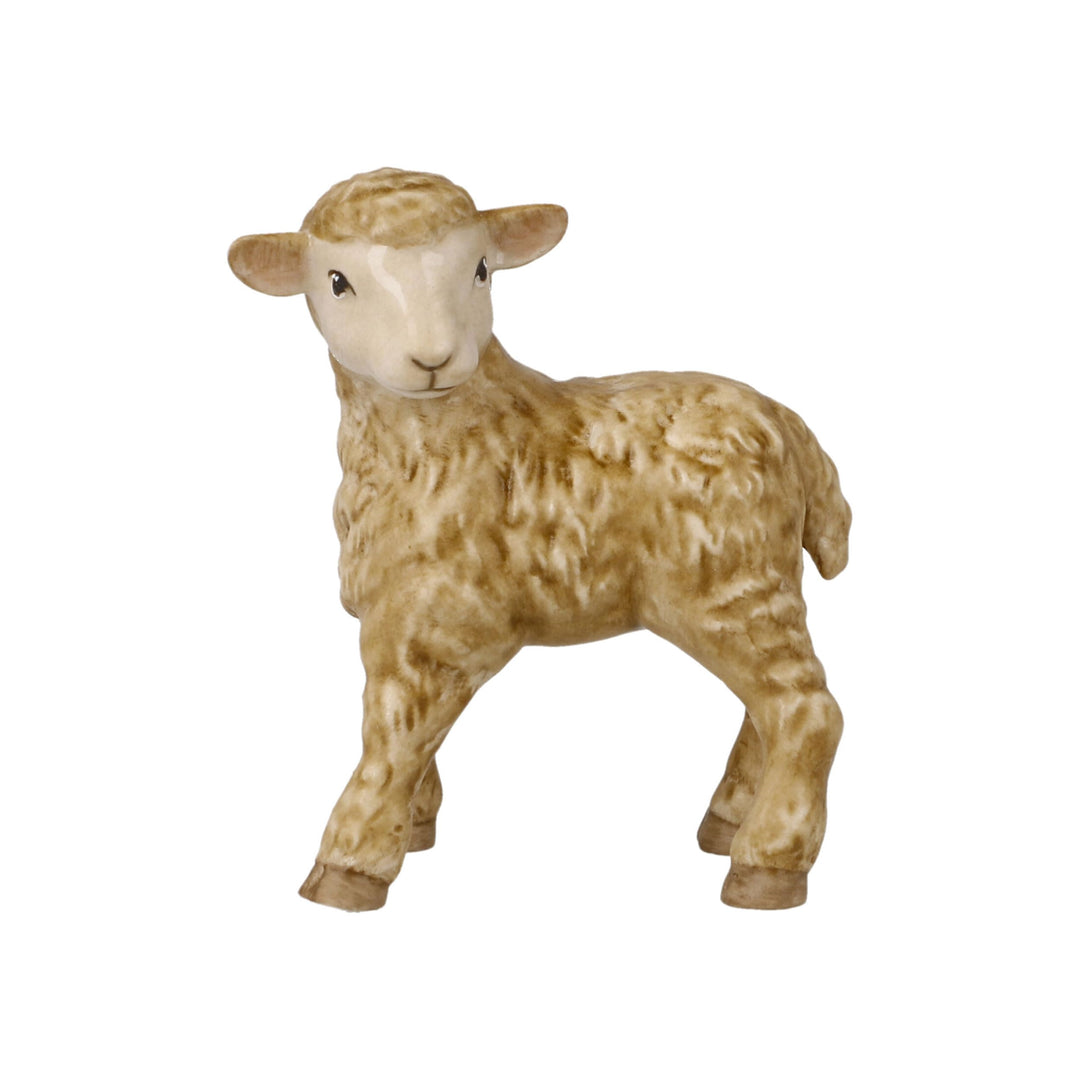 Goebel Figur Schaf, Elegantes, Zeitloses Design, aus Steingut gefertigt, Höhe 6cm, 41-661-10-1