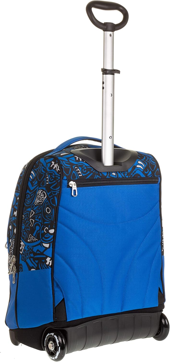 Seven TROLLEY, 2 in 1, Schulranzen mit Rollen, Rucksack mit Trolleyfunktion für Kinder, ab 1. Klasse