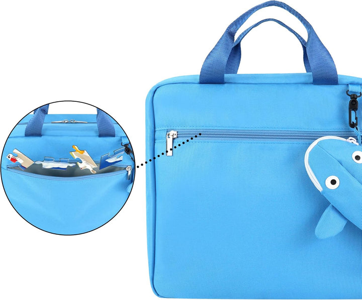 Annmore Tasche für Tiptoi Stift und Tiptoi Bücher Starterset, mit Tragbares Hai Hülle für Tiptoi Sti