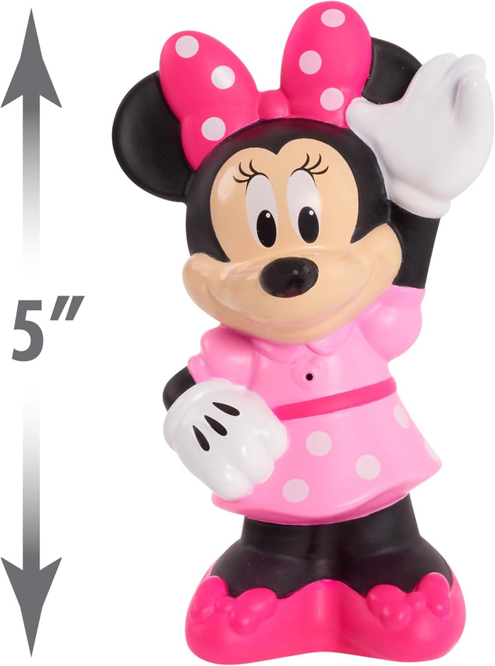 Just Play Disney Junior Minnie Mouse Wasser Spielzeug mit Spritzfunktion 3er Set Minnie, Daisy und F