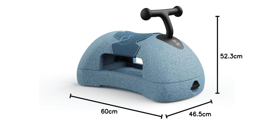 Scoot & Ride My First Rutscher aus recyclebarem EPP-Material/PVC frei/BPA frei, Farbe: Steel, 96595,