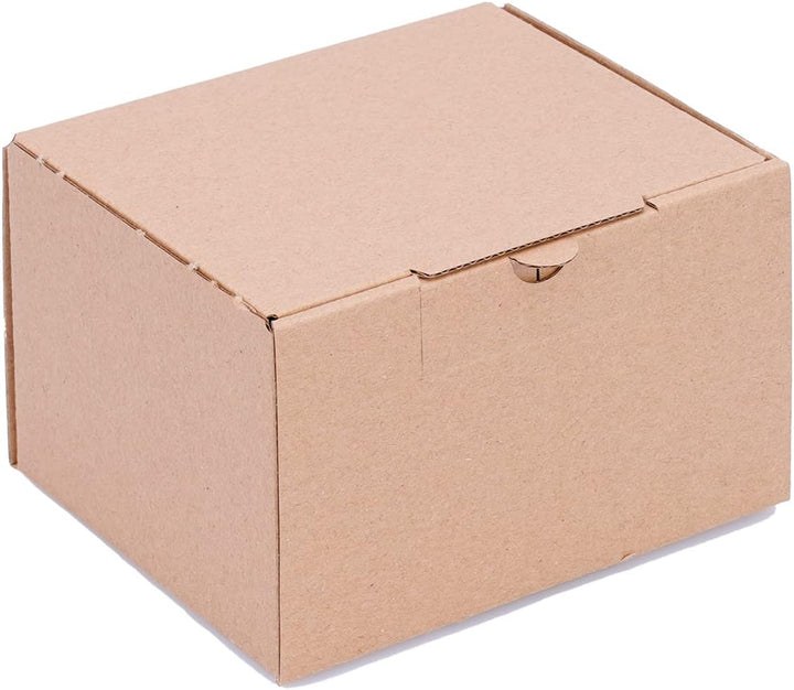 verpacking Faltschachteln 120 x 100 x 80 mm Braun (Aussenmass 125 x 105 x 85 mm) WP 10 Versandkarton