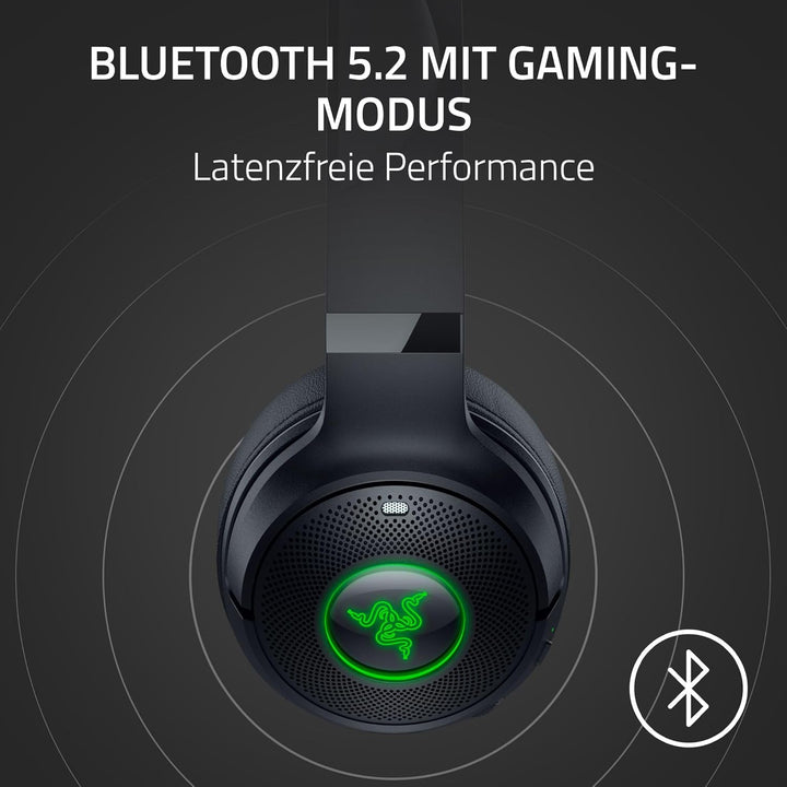 Razer Kraken Kitty V2 BT - Kabelloses Bluetooth RGB Headset mit Kitty Ears für Gaming und Streaming