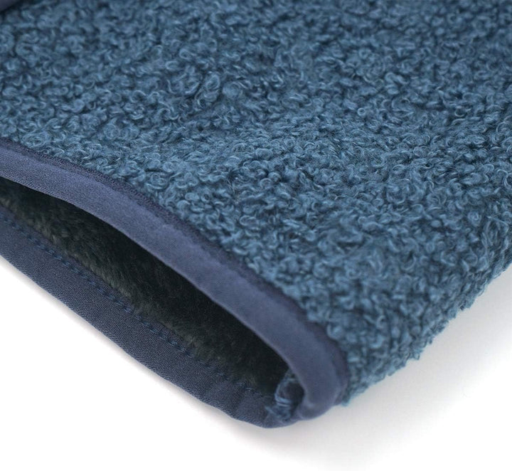 Happy Cherry Jungen Mädchen Fleece-Weste Flauschig Atmungsaktive Outdoor 120 Blau-bb, 120 Blau-bb