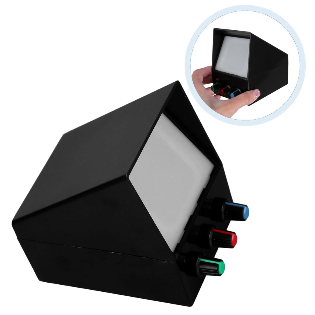 Optisches Demonstrationsgerät für Farbmischung mit Einstellbarer Helligkeit Drei Primärfarben Robust