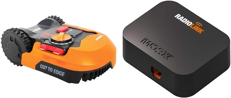 WORX WR165E Landroid Mähroboter + WA0864 Landroid Mähroboter Radio Link Zubehör