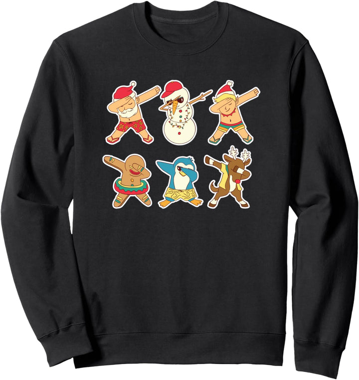 Weihnachtliche Tupfen. Sweatshirt
