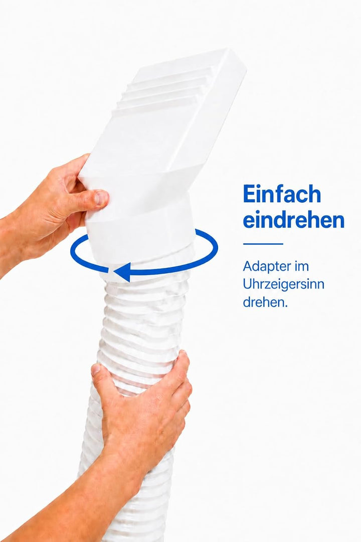 Klimaanlagen Adapter für mobile Klimaanlagen Schlauch | Abluftauslass für Dach-, Kipp- und Schwingfe