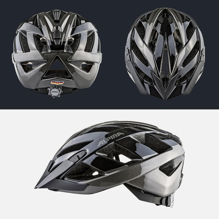 ALPINA PANOMA 2.0 L.E. - Reflektierender & Optimal Belüfteter Fahrradhelm Mit Fliegennetz & Nachrüst