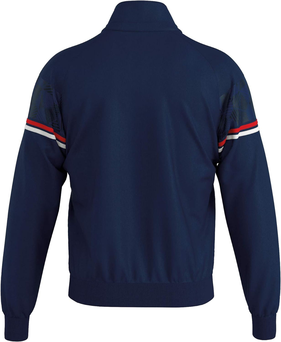 Errea Unisex fg0u0z-0206_l Mantel, Marineblau/Rot/Weiss, L