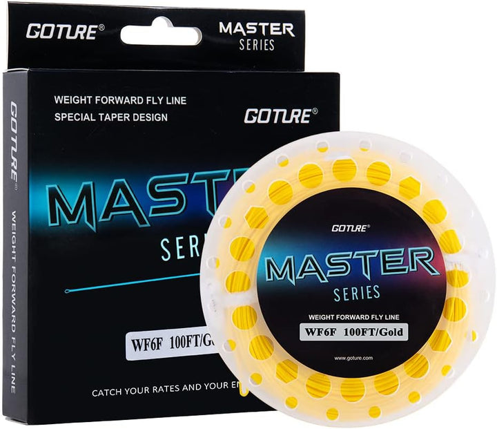 Goture Fliegenschnüre-Fliegenschnur - Schwimmende Fliegenschnur-Fliegenfischen Schnurgewicht nach vo