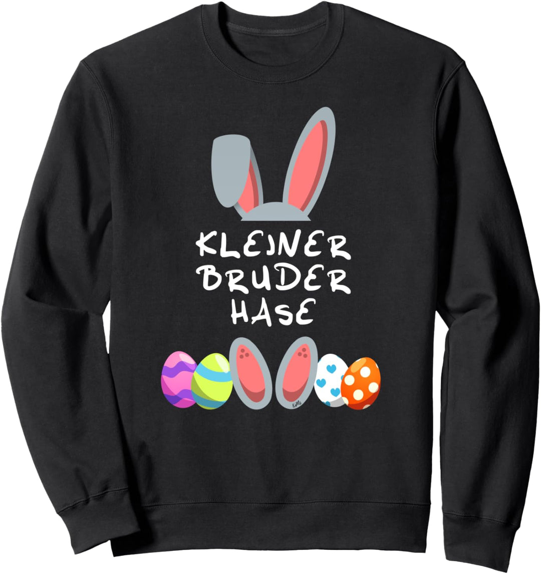 Kleiner Bruder Hase Osterhase Partnerlook Outfit Ostern Sweatshirt