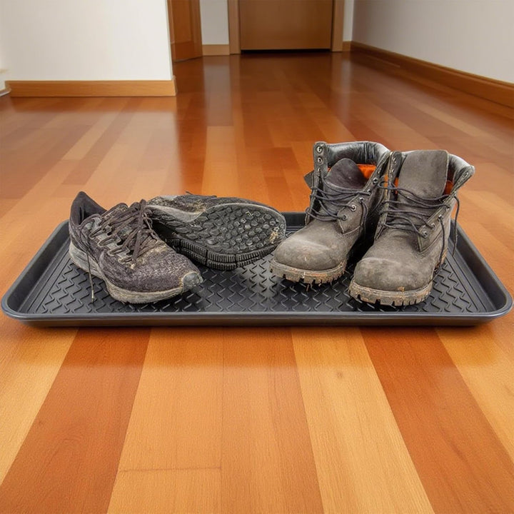 3 Stück Schuhabtropfschale Schuhmatte Ablage,Schuhablage Schuhabtropfschale,Schuhwanne 76x38x3cm Mit