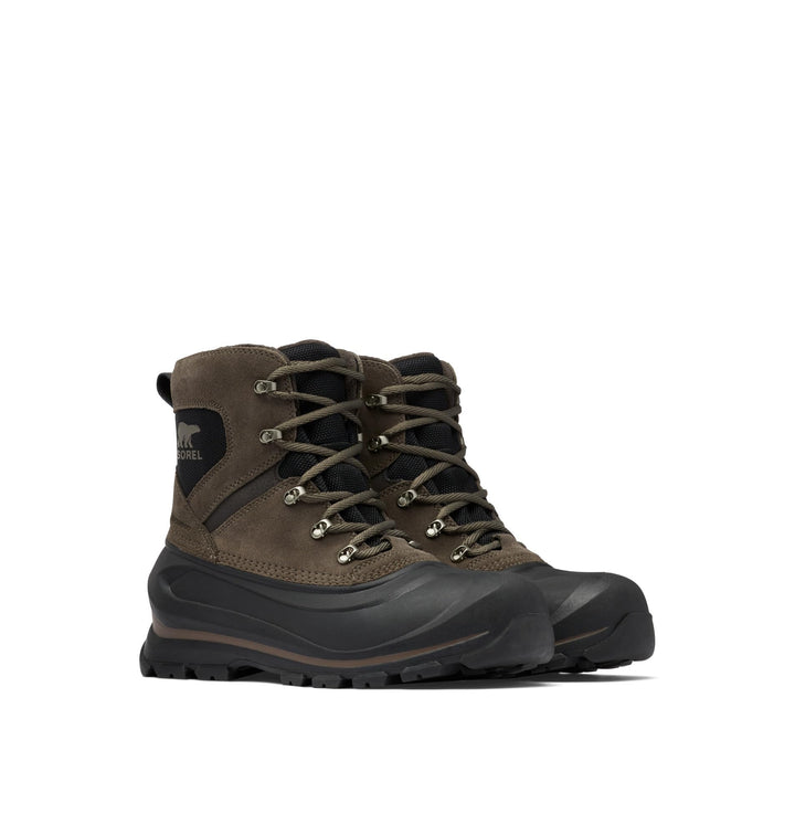 Sorel Buxton Lace Waterproof wasserdichte Winterstiefel für Herren, Braun (Delta x Black), 40 EU 44