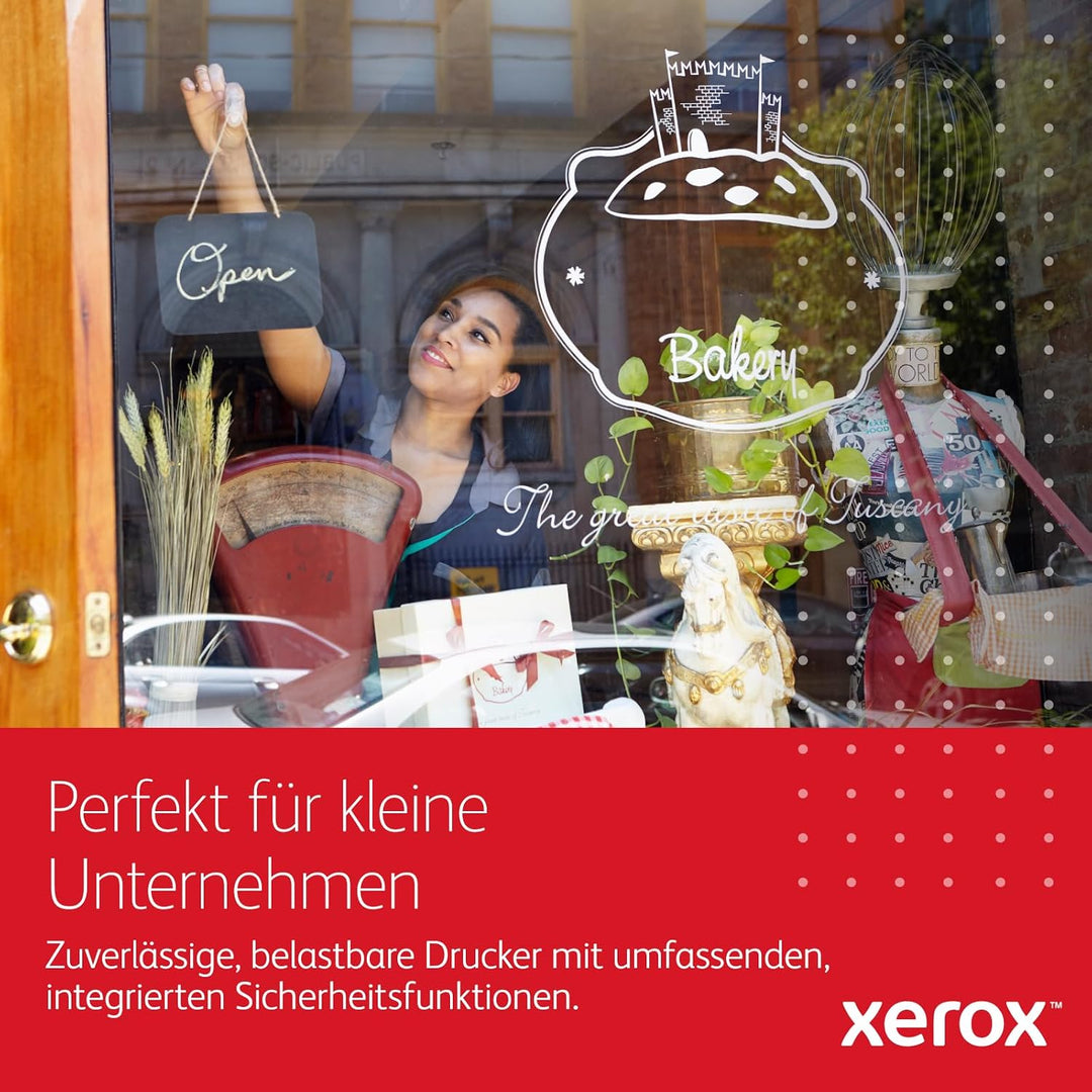 Xerox C320dni WLAN Drucker - A4-Farblaserdrucker mit 33 Seiten/Minute und automatischem beidseitigen