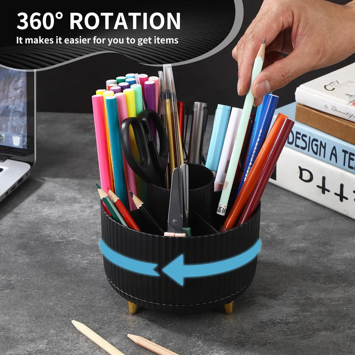 2 Stück Kosmetik Make Up Organizer, 360°Drehbarer Pinsel Organizer,Kosmetikregal Kosmetik Organizers