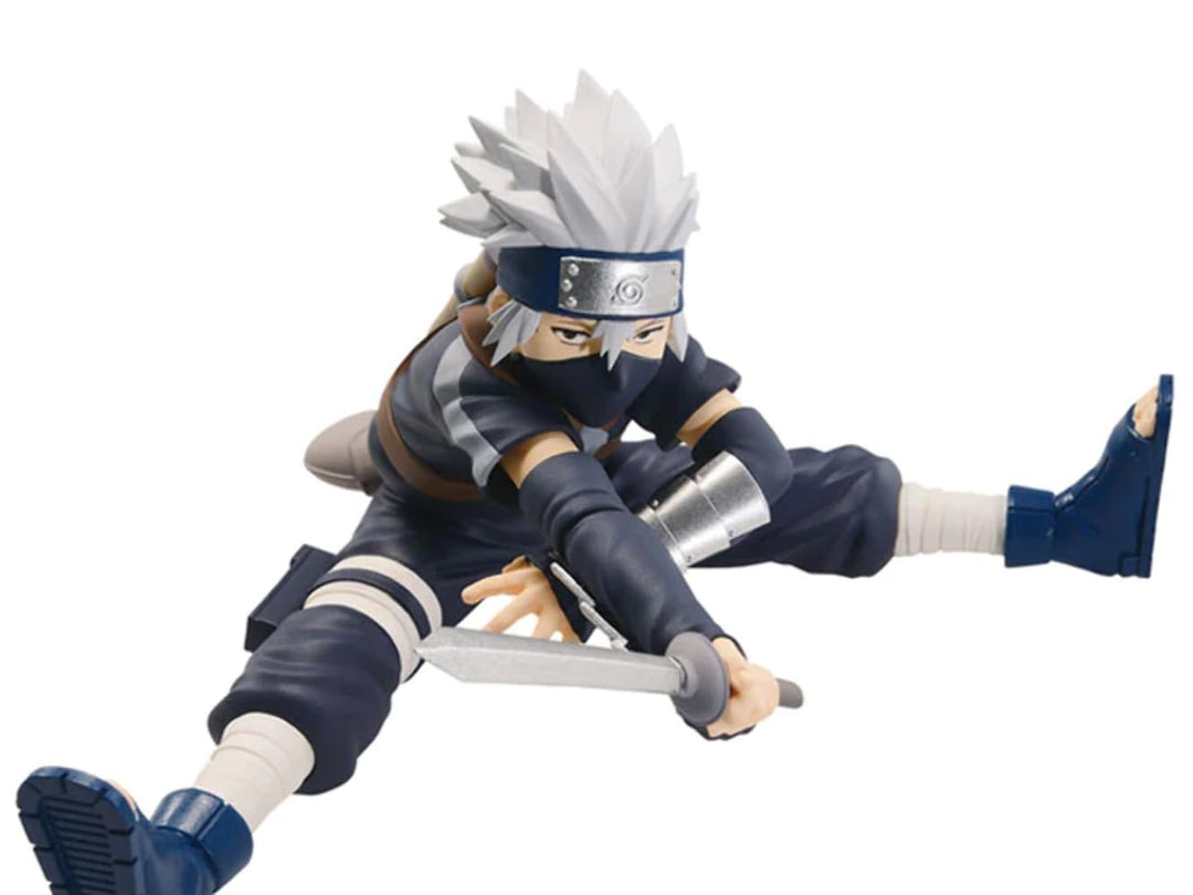 Banpresto Kakashi Hatake III Naruto Shippuden Vibration Stars 8 cm BP88461 Mehrfarbig