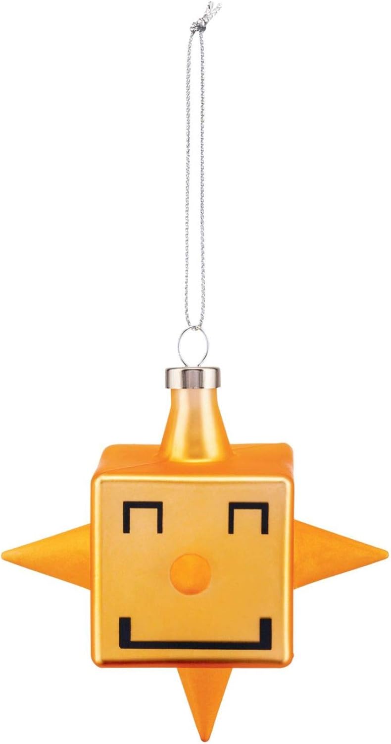 Alessi Cubik Star GJ02 2 - Dekor Weihnachten aus Design Vintage, Abbildung eines Fünf-Zack-Sterns, G