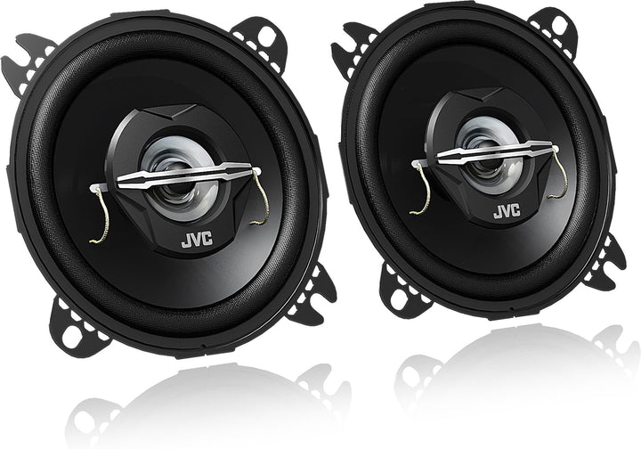 JVC CS-J620 Koaxial Lautsprecher (16 cm, 2-Wege) schwarz &amp; CS-J420X 10 cm 2-Wege-Koaxial-Lautspreche