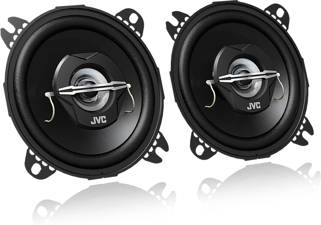 Alpine SXE-0825S 9 cm (3,5 Zoll) 2-Wege Koaxiallautsprecher &amp; JVC CS-J420X 10 cm 2-Wege-Koaxial-Laut