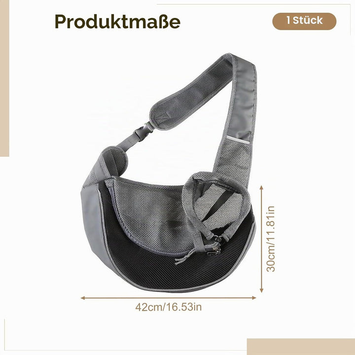 Tragetücher Hunde, Grosse Hunde-Handtasche, 16,5 x 11,8 Zoll Haustier-Schultertasche für Welpen mit