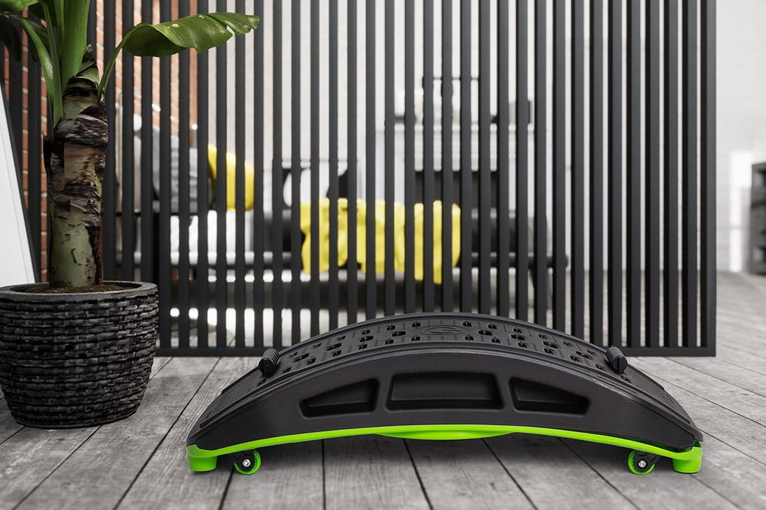 GLOBAL RELAX | Fitness-Plattform | Vibrierendes und Oszillierendes Board | Verbessert Körperhaltung,