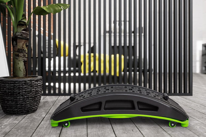 GLOBAL RELAX | Fitness-Plattform | Vibrierendes und Oszillierendes Board | Verbessert Körperhaltung,