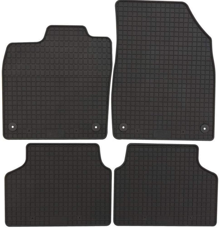 kfz-premiumteile24 Premium Gummimatten Kompatibel mit ID3 (ID.3 E1) Baujahr ab 2019 Fussmatten Autom