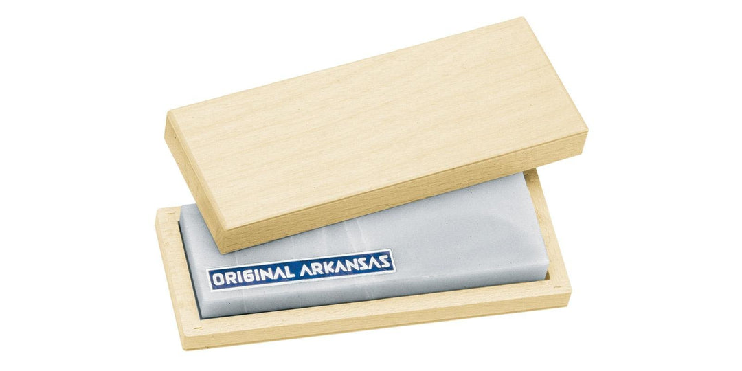 Herbertz Arkansas Abziehstein, 1B-Qualität Messer, grau, M