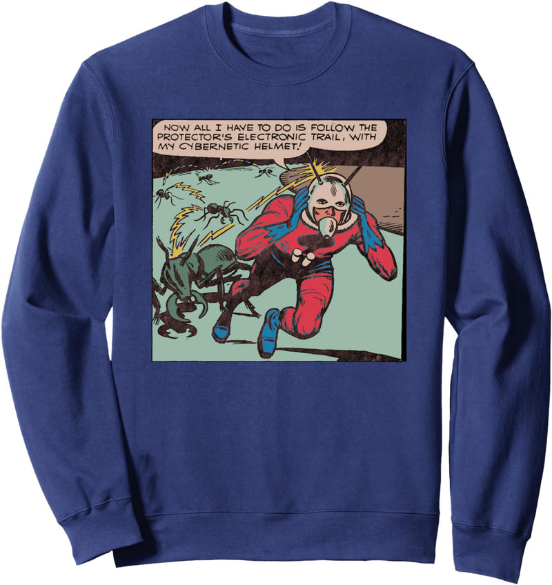 Marvel Ant-Man Classic Retro Panel Art Sweatshirt