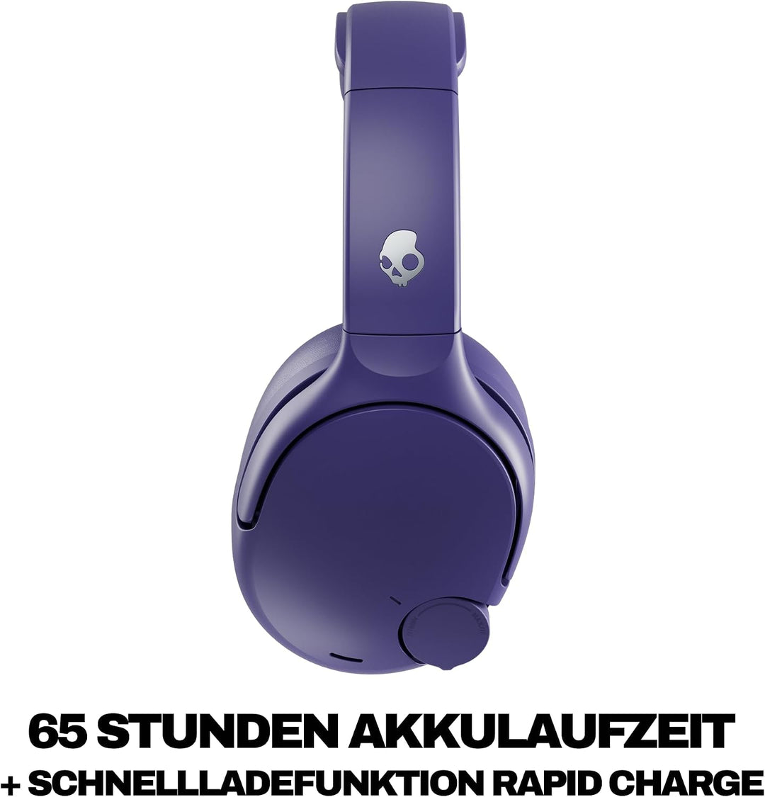 Skullcandy Crusher 720 Wireless Bluetooth Over-Ear-Kopfhörer mit multisensorischem Bass, THX Spatial