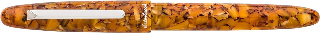 Esterbrook E436 Estie Honeycomb Füllfederhalter aus Acryl mit verchromten Beschlägen, Federstärke Me