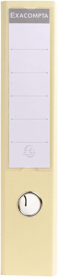 Exacompta 53750E 10er Pack Premium PVC-Ordner Prem´Touch Pastell. 7 cm breit DIN A4 Ringordner Akten