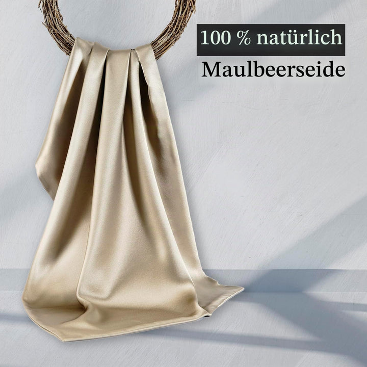 ZIMASILK Kissenbezug aus 100% Seide für Haare und Haut. Doppelseitige 19 Momme Reine Maulbeerseide K
