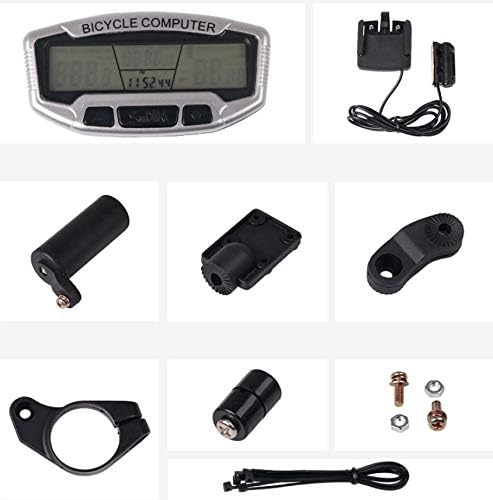 Fahrradcomputer Wasserdicht 28 Funktionen Fahrradcomputer LCD Geschwindigkeit Fahrradtacho Radcomput