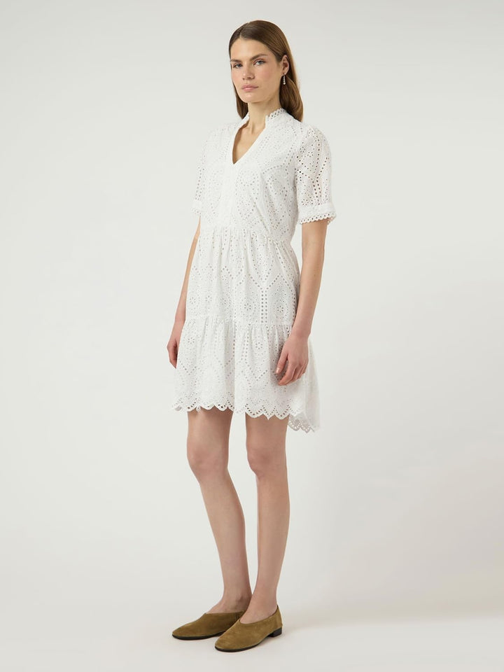 YAS Female Minikleid YASHOLI XS Star White, XS Star White