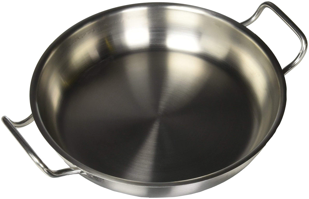 Paderno Paella-Pfanne aus Edelstahl, 27,9 cm 11", 11"