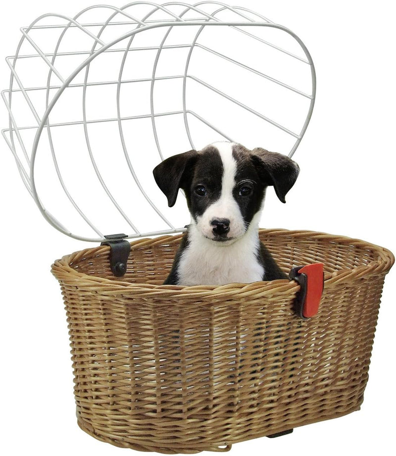 KLICKfix Fahrradtasche, schwarz, M Doggy Basket Fix, Doggy Basket Fix