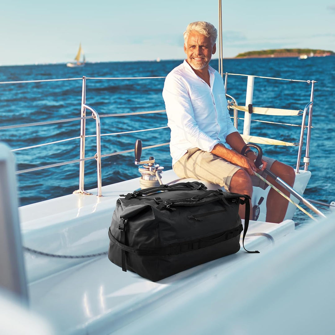 Haimont wasserdichter Rucksack, vielseitig wasserdicht Tasche, Dry Bag komfortabel, RollTop, Strand,