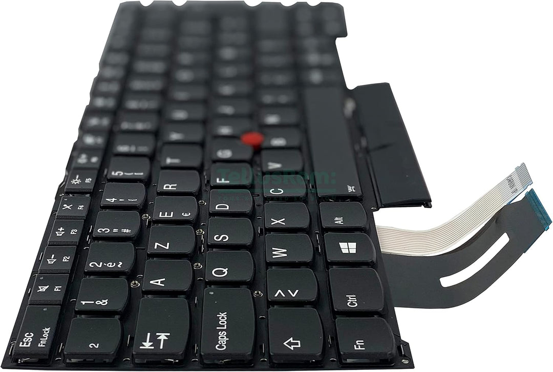 TellusRem ersatztastatur Französisch Hintergrundbeleuchtung für Lenovo Thinkpad T490s T495s Backlit
