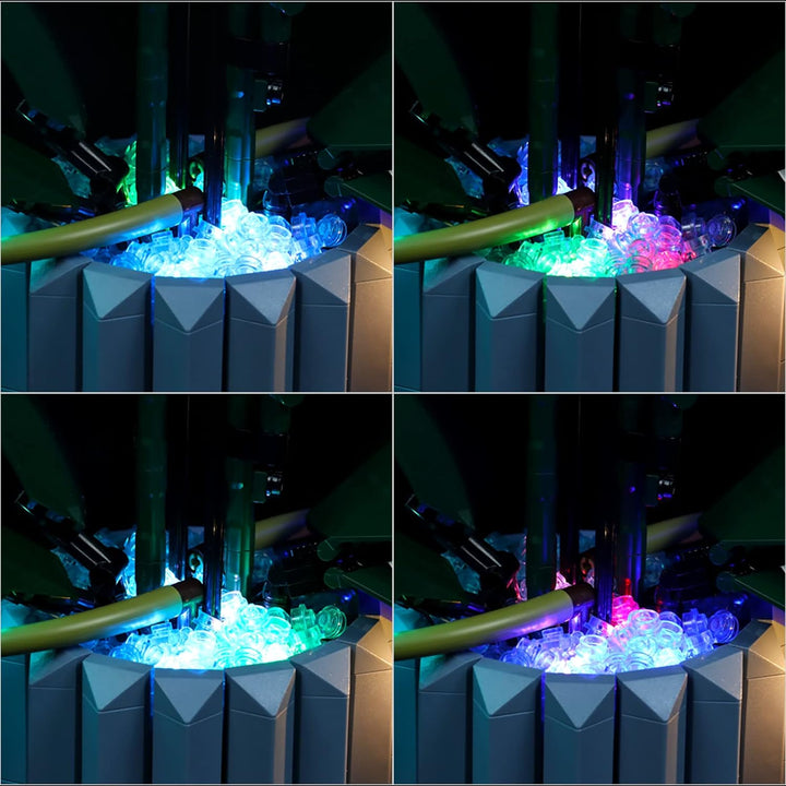 BrickBling Licht-Set Für Lego Orchidee Dekorations-LED-Licht-Set für Lego 10311 Orchidee Botanical C