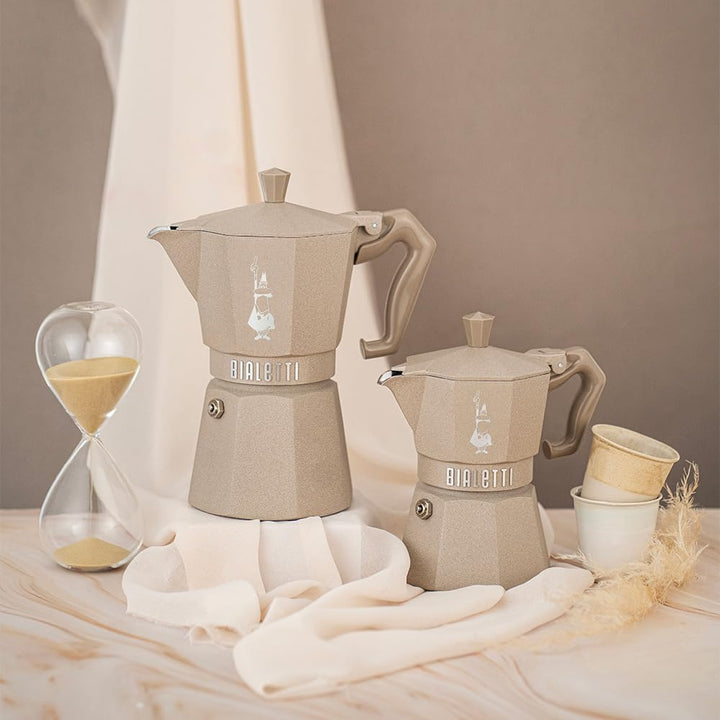 Bialetti Moka Exclusive Octagonal Induction – Espressokocher aus Aluminium und Stahl, Farben Silver