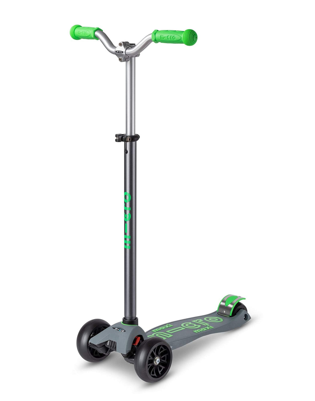 Micro Kickboard Maxi Deluxe Pro Kick Scooter - Glattgleiter, 3 Räder, neigbares Design mit fetten un
