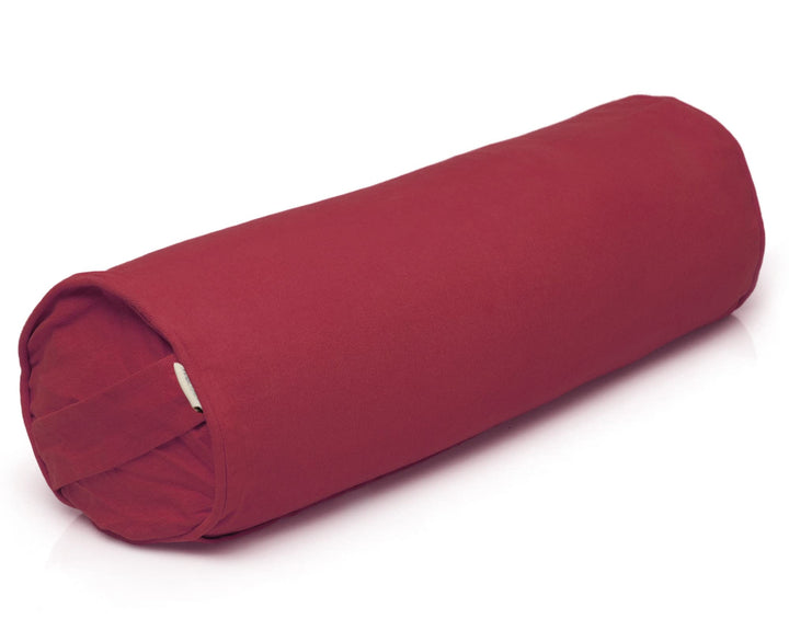 Yogistar Yoga-Bolster Yin - Plus - Rund Bordeaux