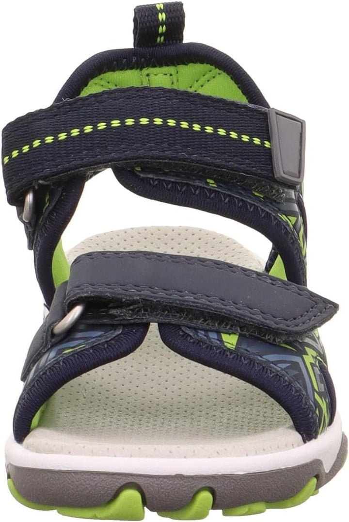 Superfit Jungen Mike 3.0 Sandale 25 EU Weit Blau Hellgrün 8040, 25 EU Weit Blau Hellgr&#xFC;n 8040