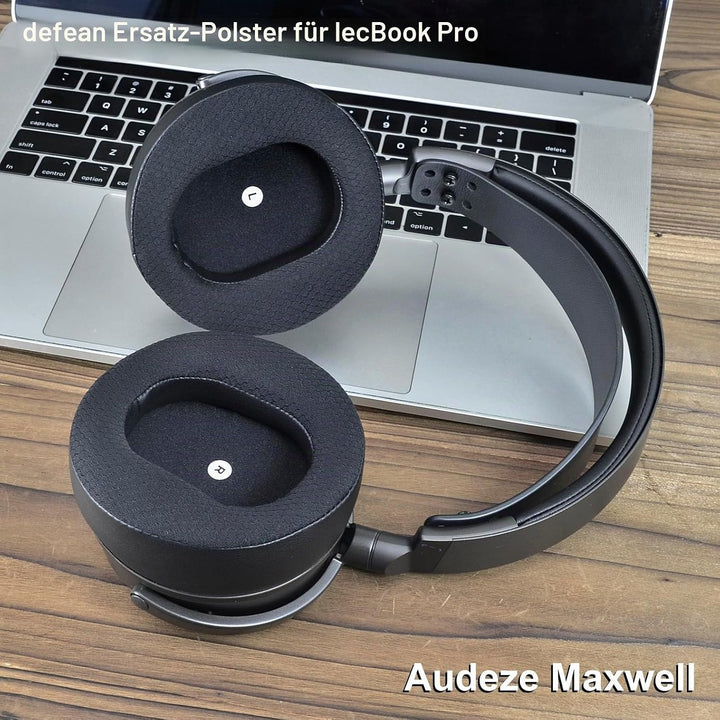 defean Maxwell Cushion Kühlgel Ersatz-Ohrpolster kompatibel mit Audeze Maxwell Kopfhörern, zusätzlic