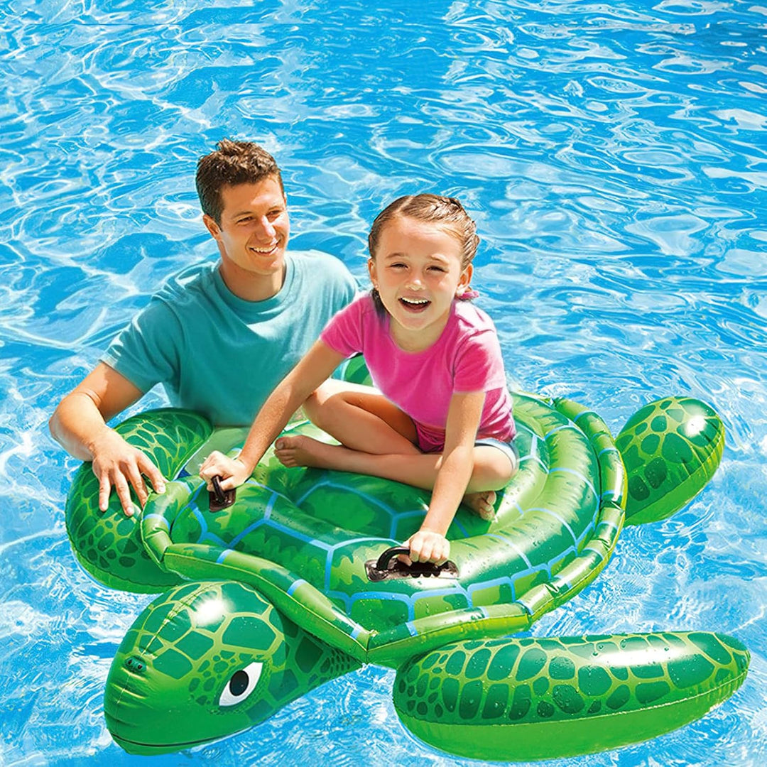 Luftmatratze Kinder, CIYIN Schwimmtiere für den Pool, Aufblasbare Schildkröte, Wassertiere Aufblasba