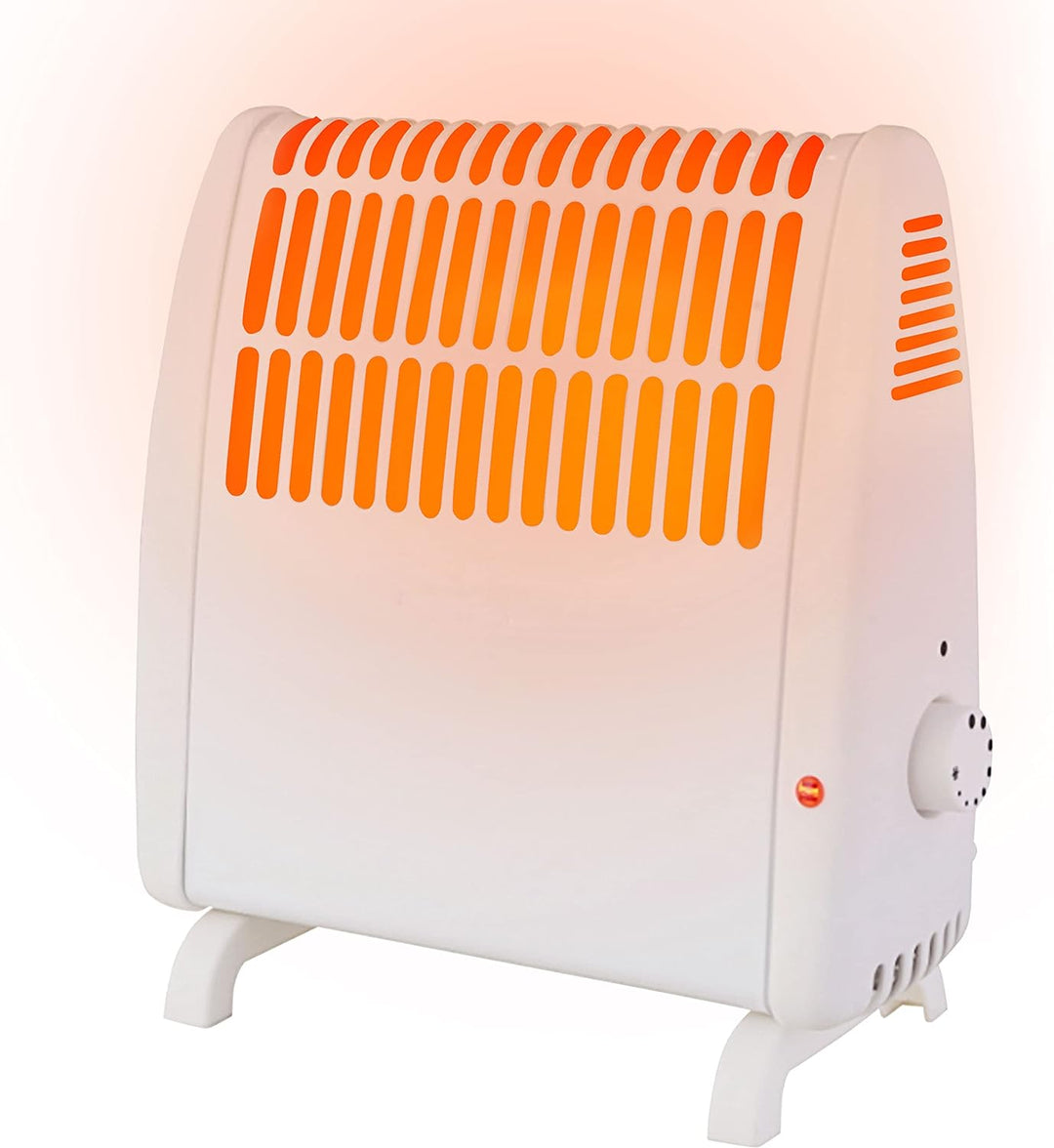 Elektroheizung energiesparend| Konvektor Heizung 400/450 Watt | Abschaltautomatik Frostwächter Überh
