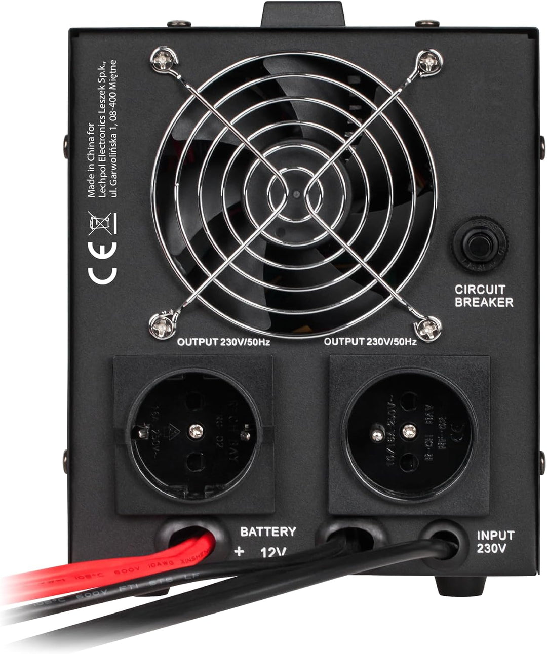 Notstromversorgung KEMOT PROsinus-800URZ3405B Wechselrichter Reiner Sinus Ladefunktion 12V 230V 800V