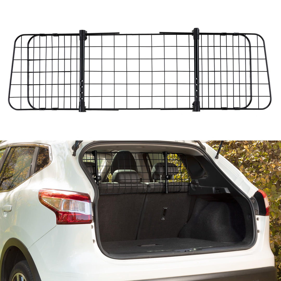 Doctor Bark Kofferraum Hundegitter Auto - Universal Trenngitter Kofferraum stufenlos verstellbar